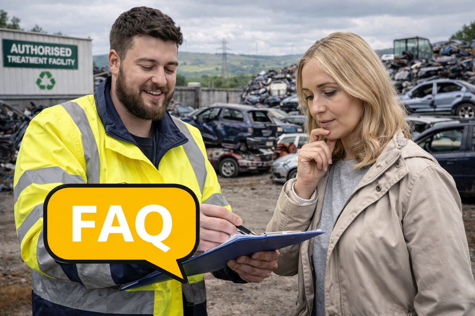 Scrap car FAQs and advice in Billinge